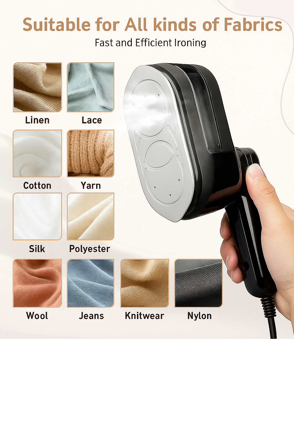 NovaSteam™ ProFold 2-in-1 Travel Steamer & Iron – Foldable, 1500W, Dual ModeNovaSteam™ ProFold 2-in-1 Travel Steamer & Iron – Foldable, 1500W, Dual Mode