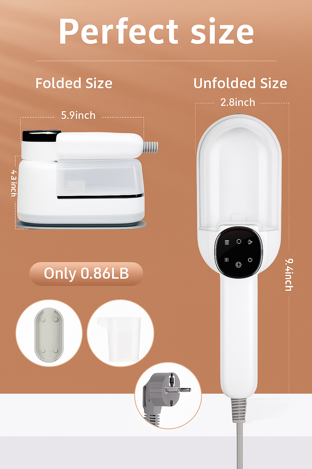 NovaSteam™ ProFold 2-in-1 Travel Steamer & Iron – Foldable, 1500W, Dual ModeNovaSteam™ ProFold 2-in-1 Travel Steamer & Iron – Foldable, 1500W, Dual Mode