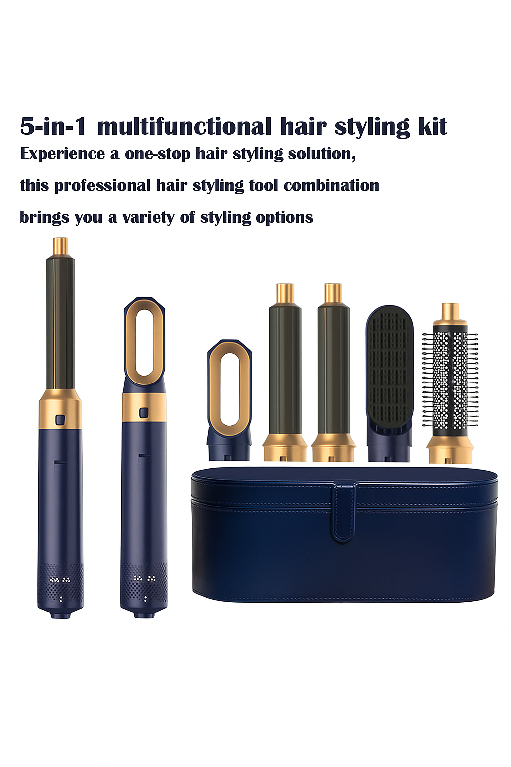 NovaStyler™ 5-in-1 Hair Dryer & Curler Kit