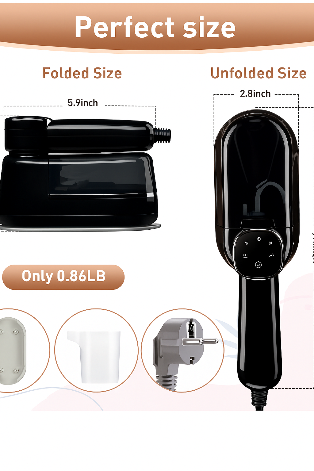 NovaSteam™ ProFold 2-in-1 Travel Steamer & Iron – Foldable, 1500W, Dual ModeNovaSteam™ ProFold 2-in-1 Travel Steamer & Iron – Foldable, 1500W, Dual Mode